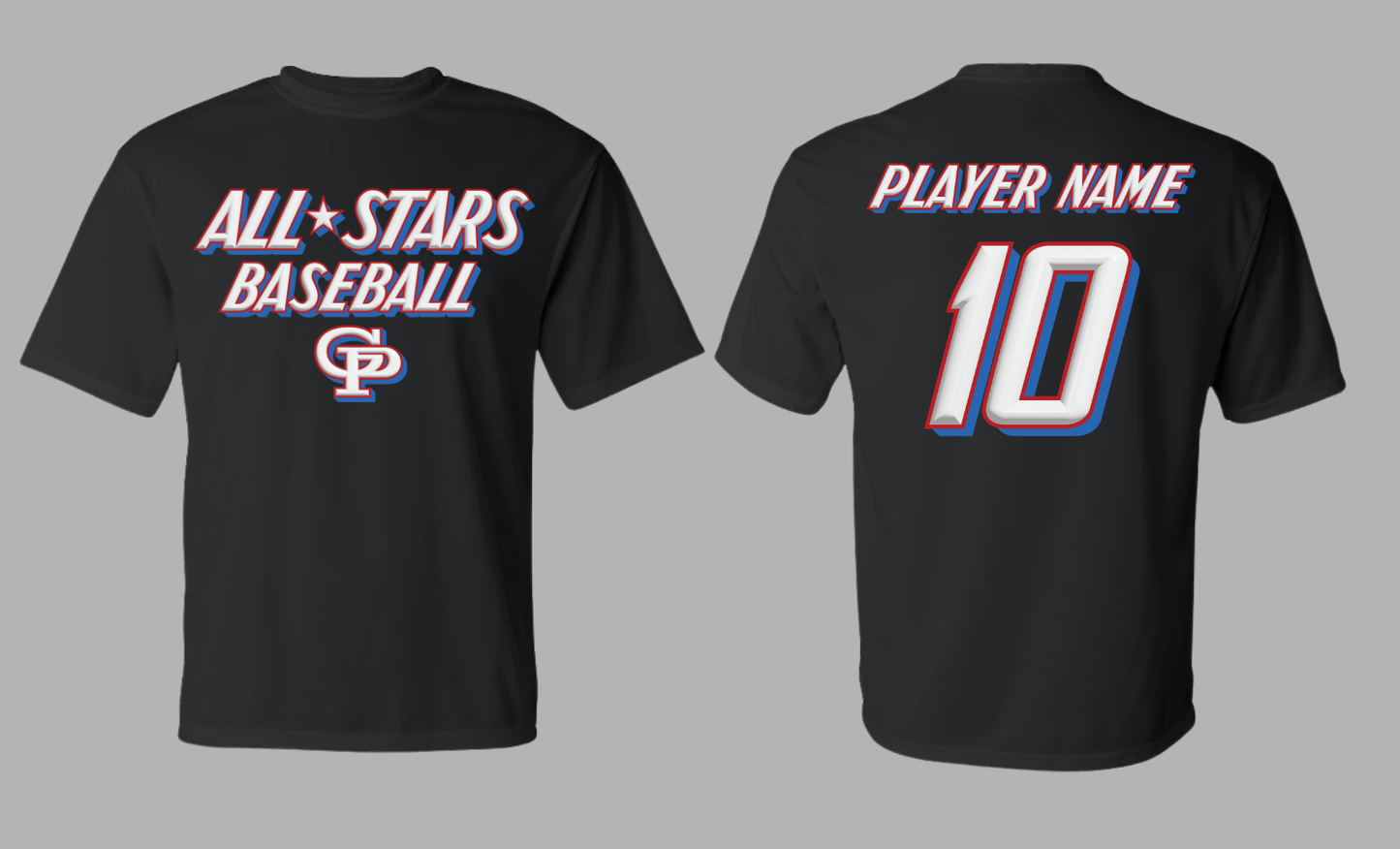 ALL STARS BASEBALL SIMPLE TEE