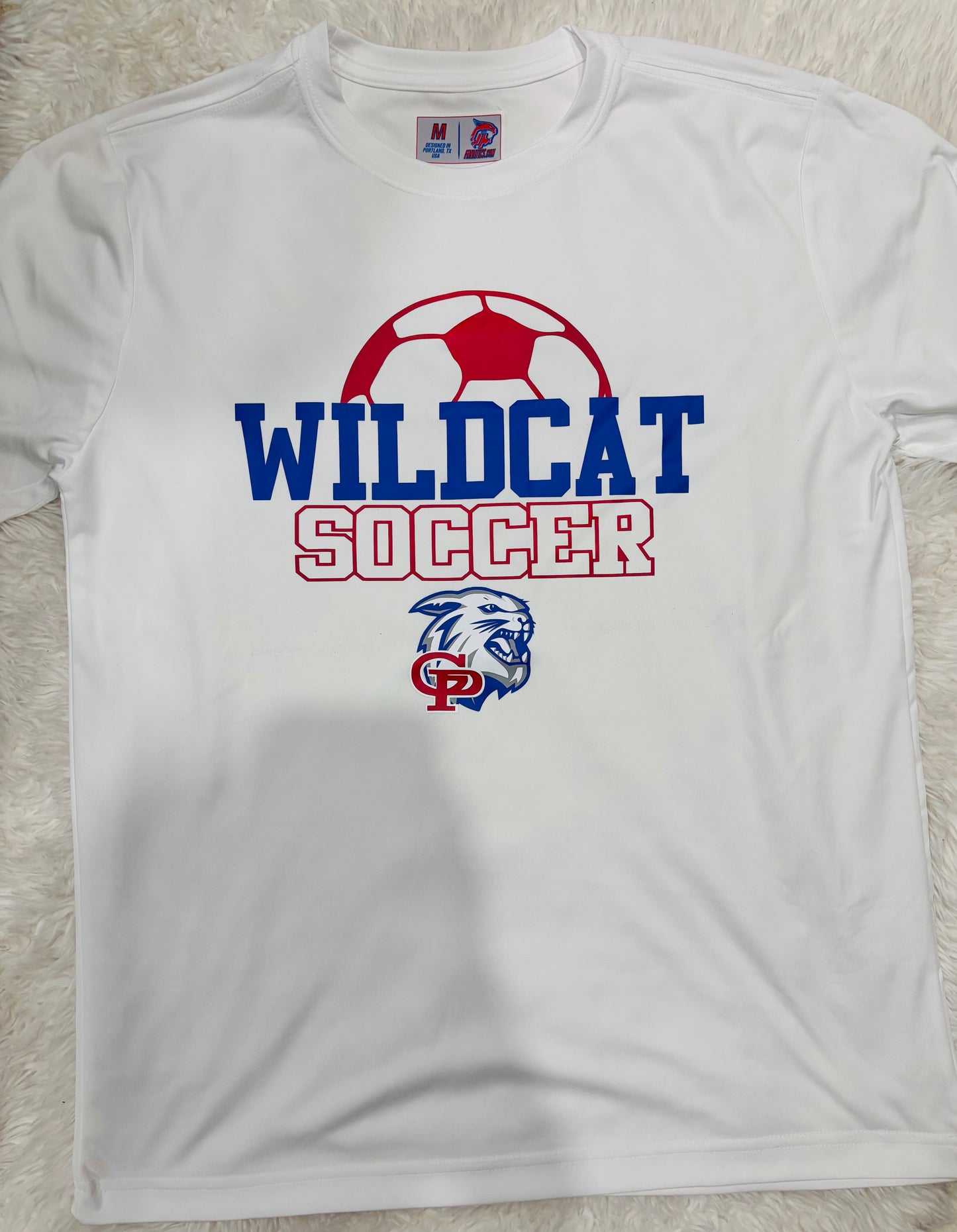 Wildcat Head Soccer Tee