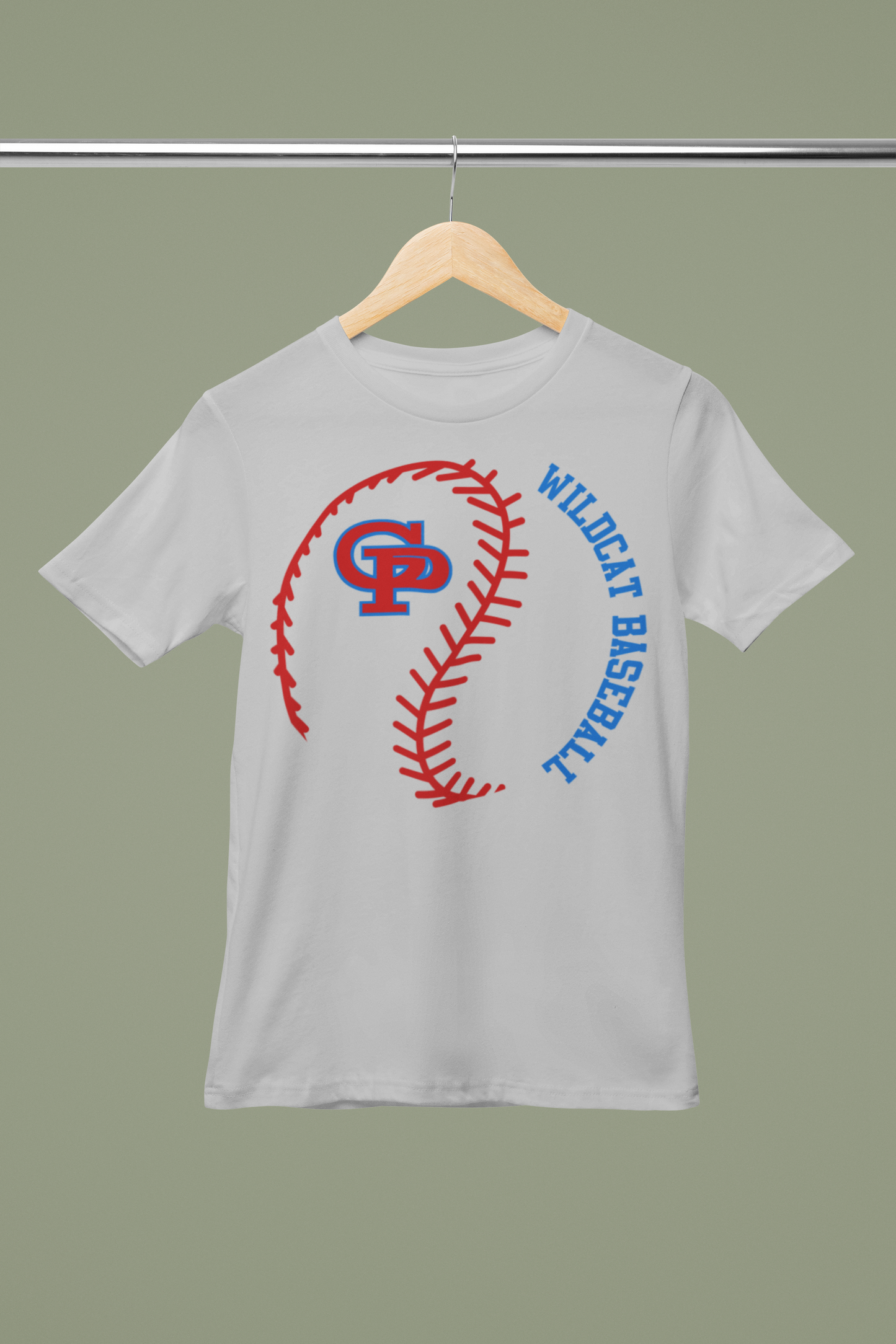 BASEBALL THREADS TEE