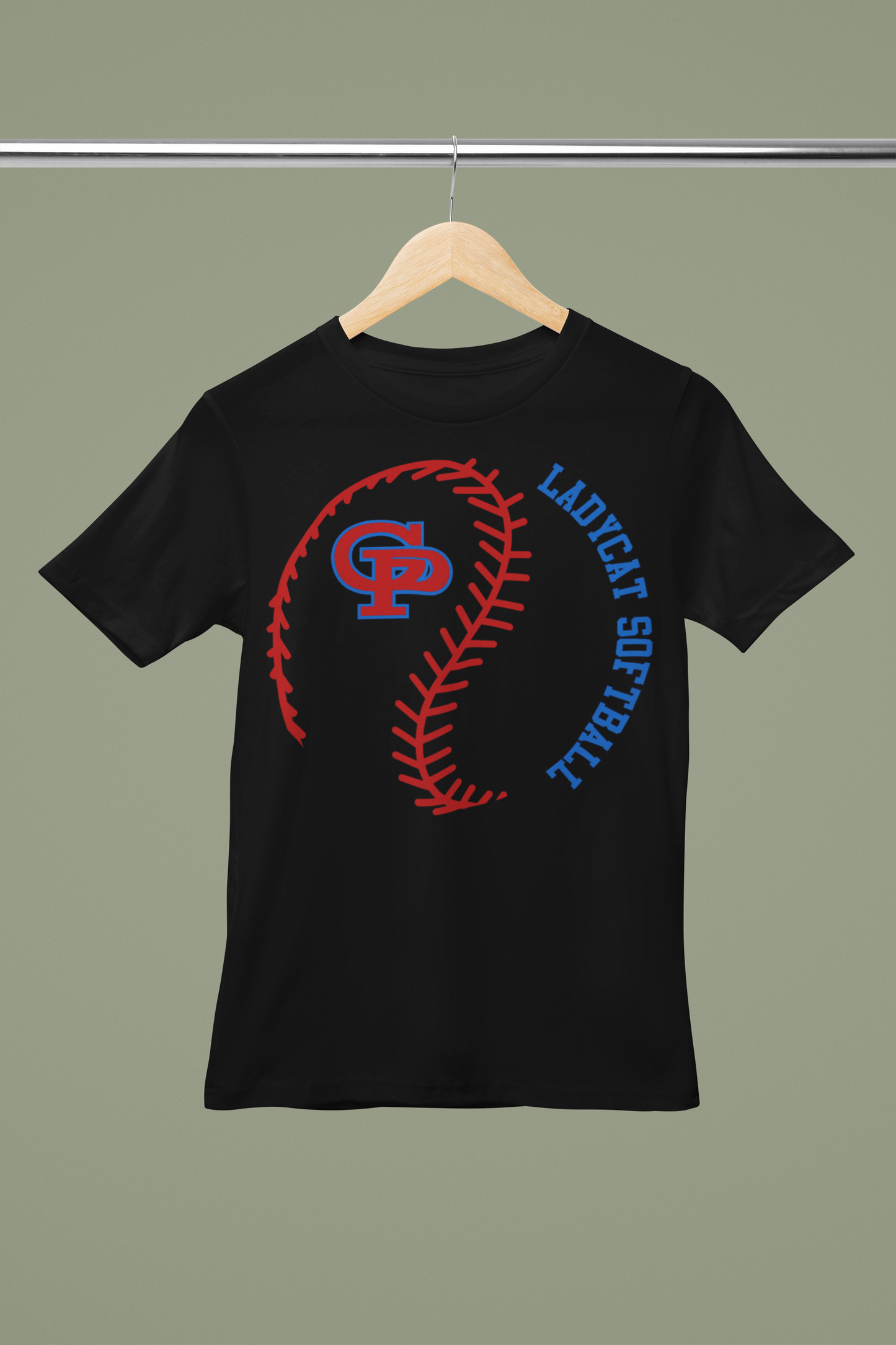 SOFTBALL THREADS TEE