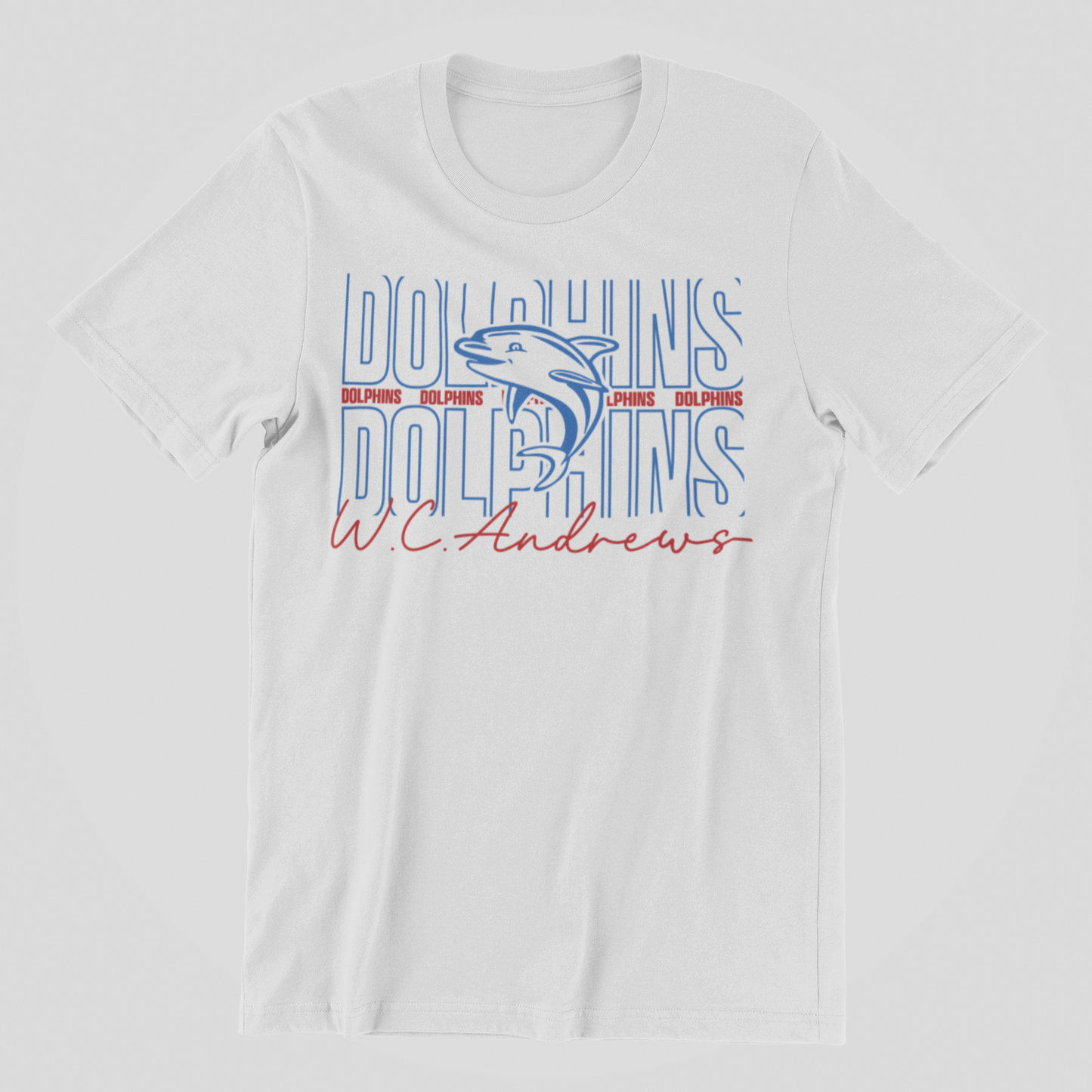 YOUTH GIRLY DOLPHINS TEE