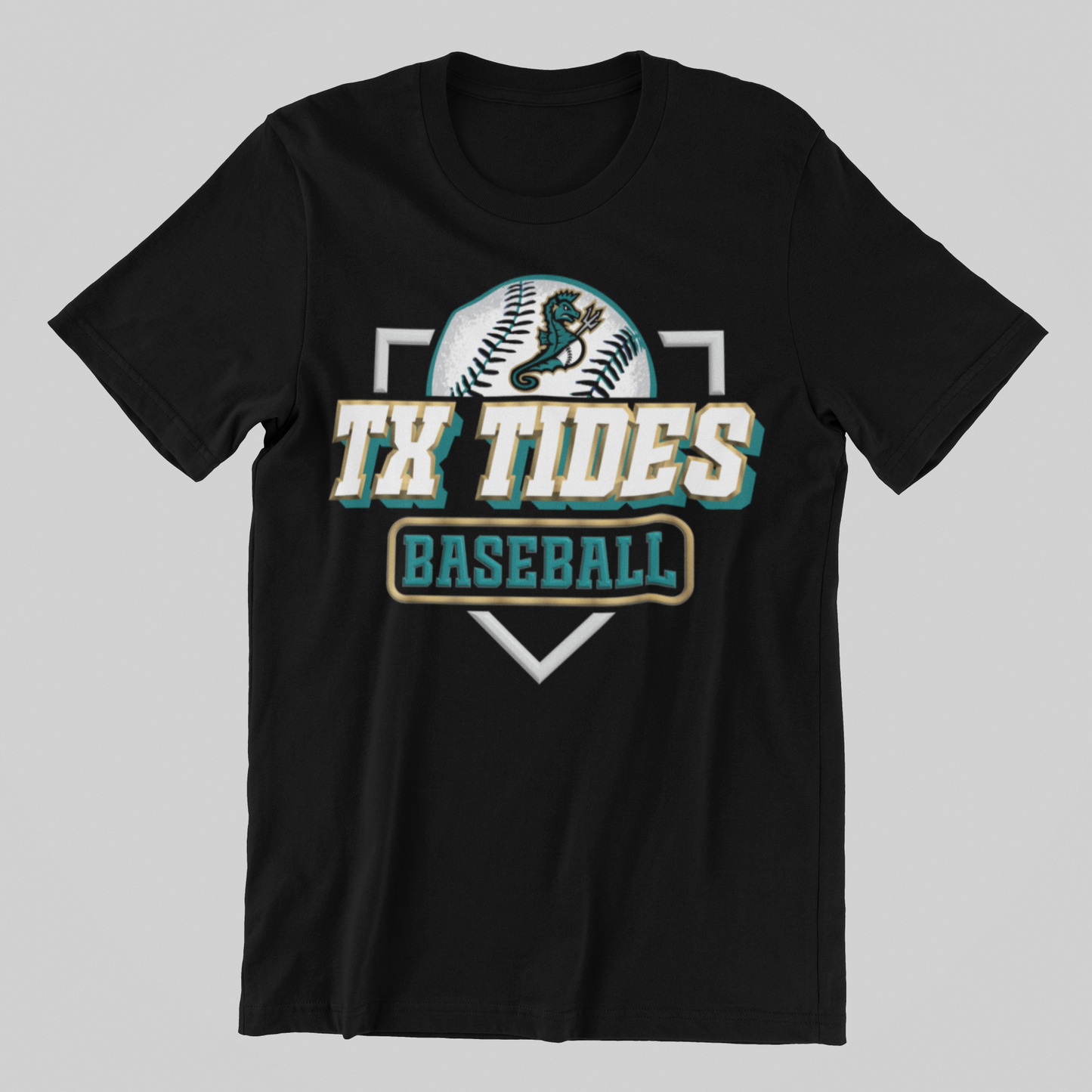 TX TIDES HOME PLATE TEE