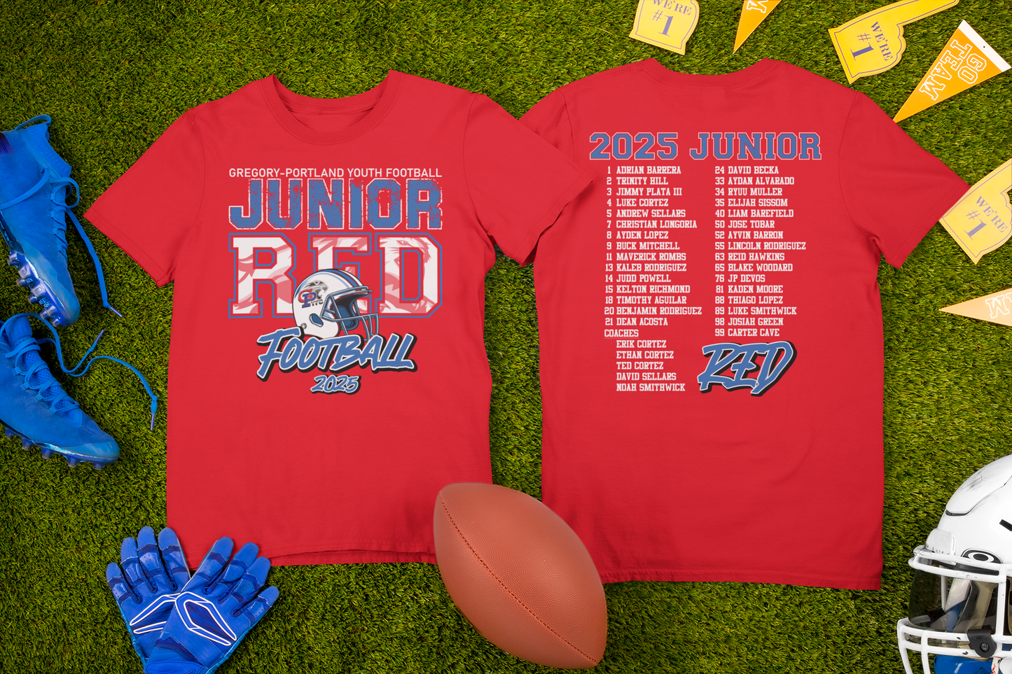 JUNIOR RED TEAM TEE