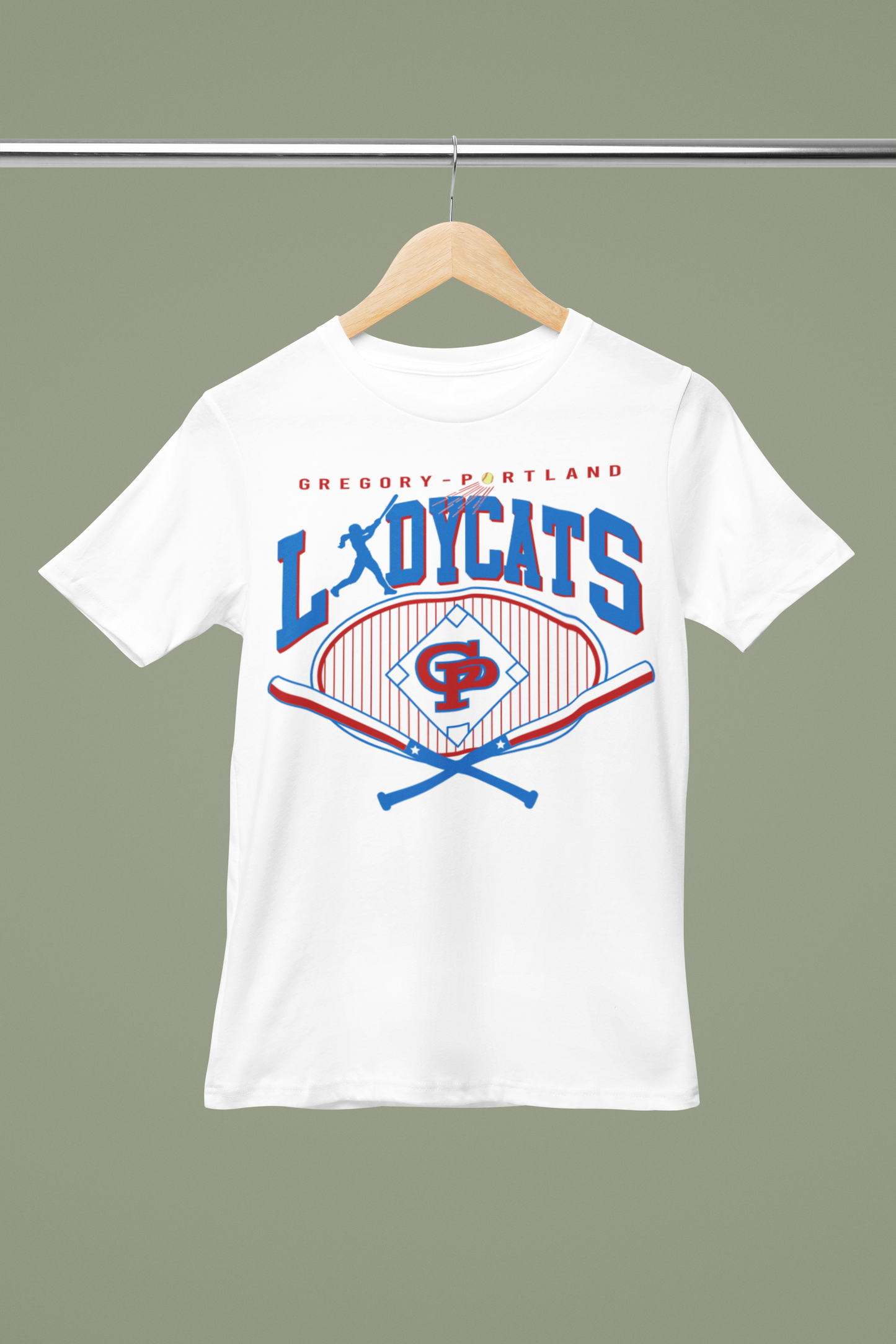VINTAGE LADYCAT SOFTBALL TEE