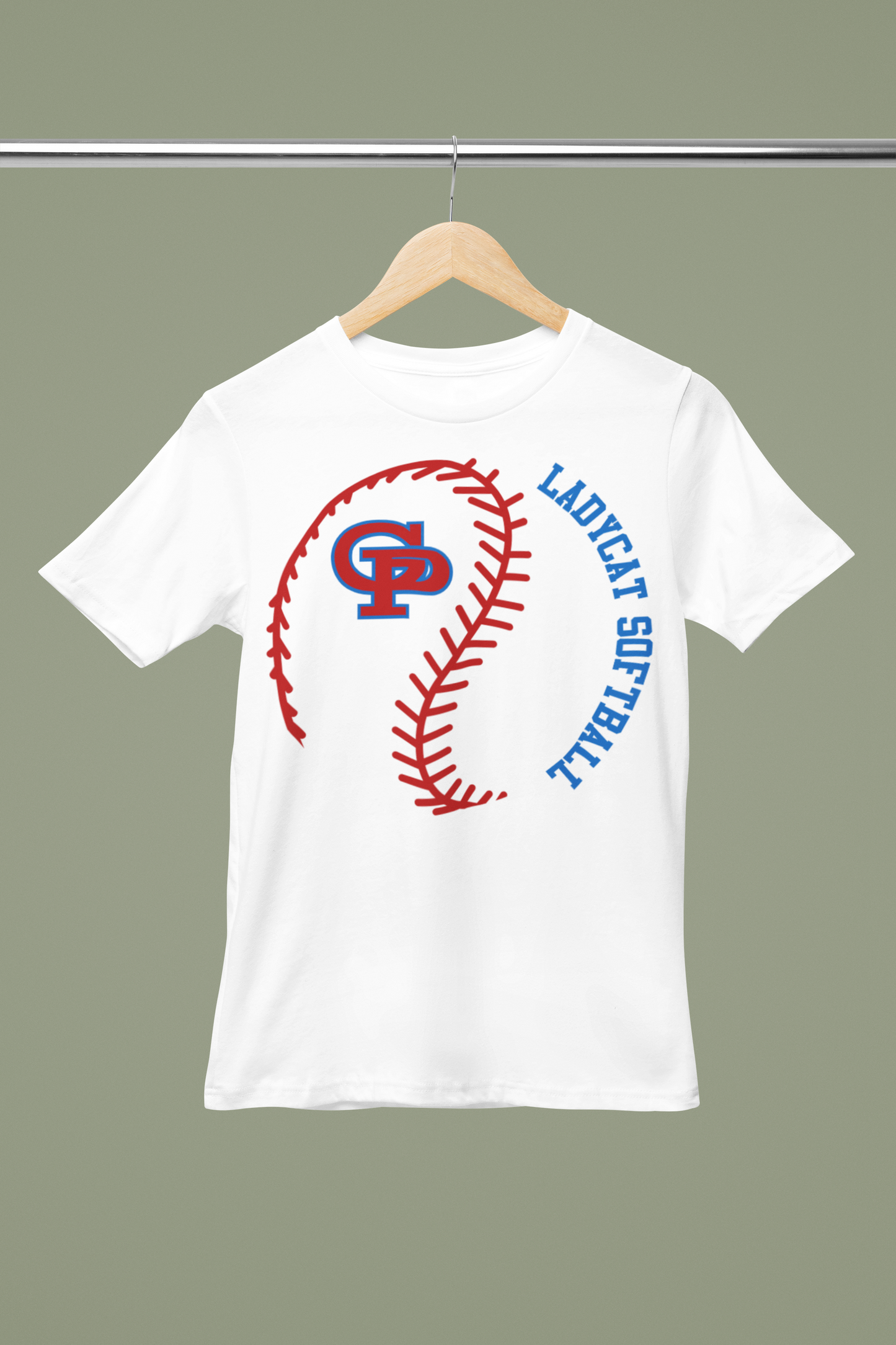 SOFTBALL THREADS TEE