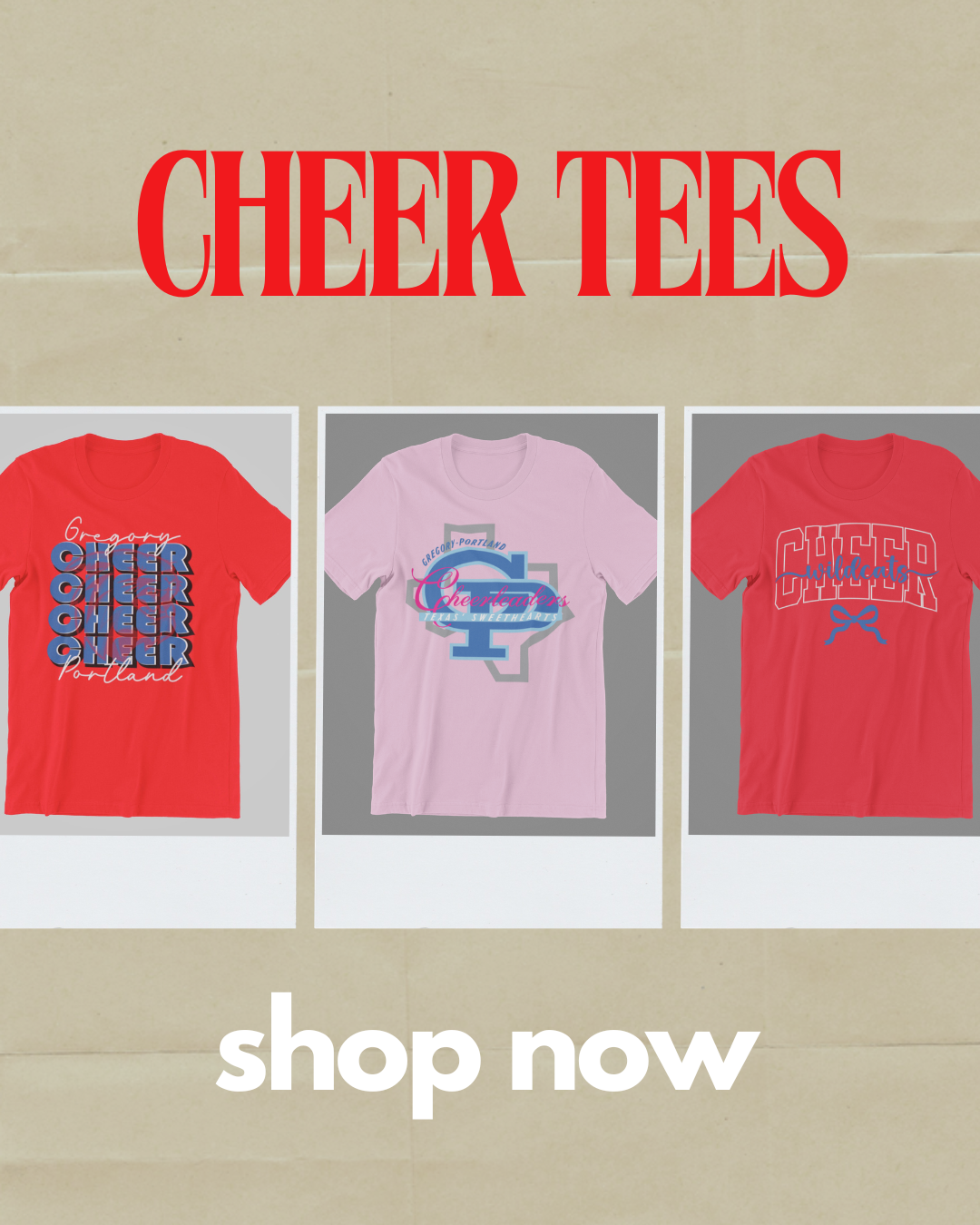 CHEER TEES