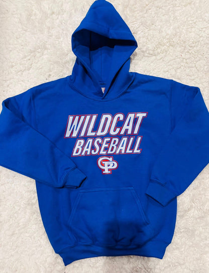 WILDCAT BASEBALL HOODIE