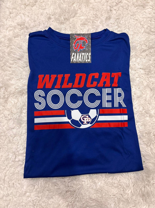 WILDCAT SOCCER BLUE TEE