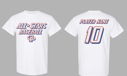 ALL STARS BASEBALL SIMPLE TEE
