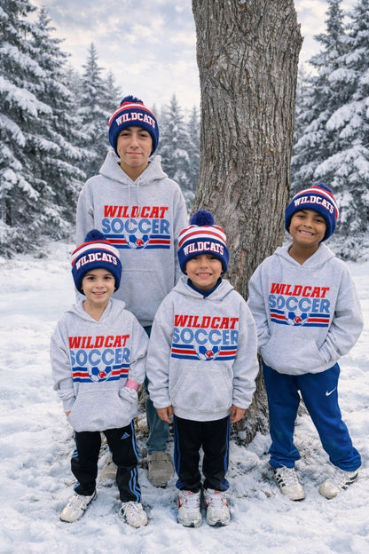 STRIPED WILDCATS BEANIE