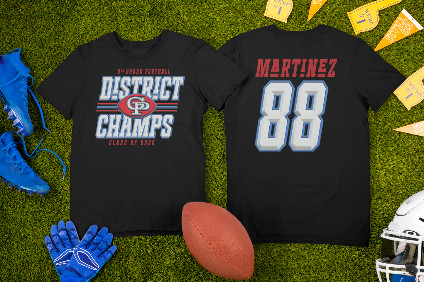 8TH GRADE DISTRICT CHAMPS TEE