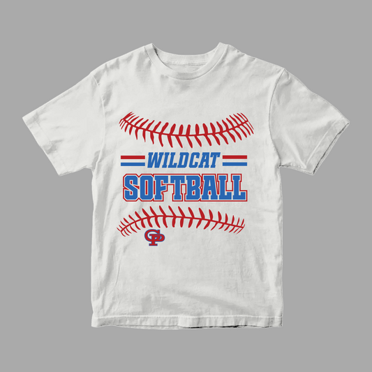 SOFTBALL THREADS TEE