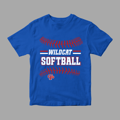 SOFTBALL THREADS TEE