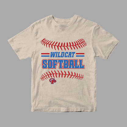 SOFTBALL THREADS TEE