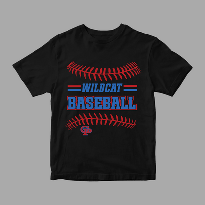 WILDCAT BASEBALL THREADS TEE