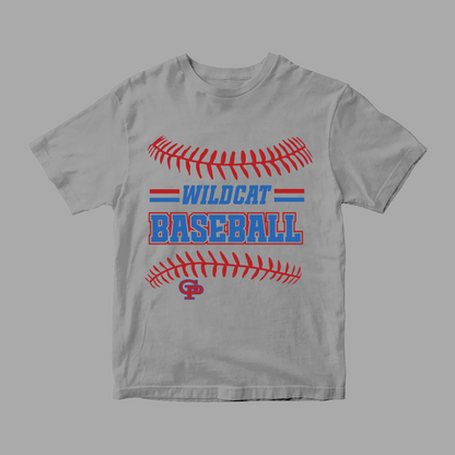 WILDCAT BASEBALL THREADS TEE