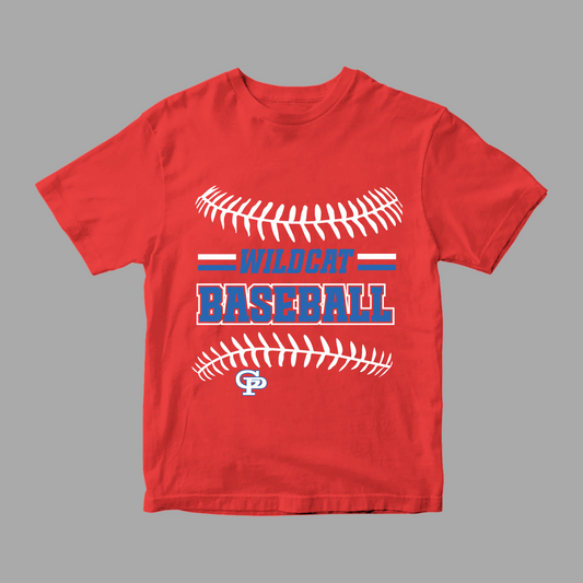 WILDCAT BASEBALL THREADS TEE