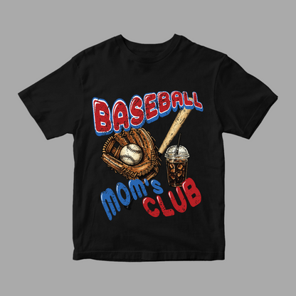BASEBALL MOM'S CLUB TEE