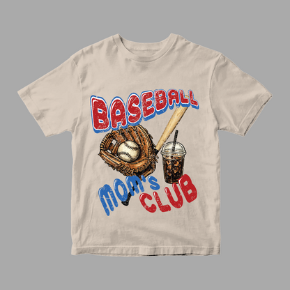 BASEBALL MOM'S CLUB TEE