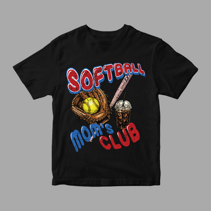 SOFTBALL MOM'S CLUB TEE