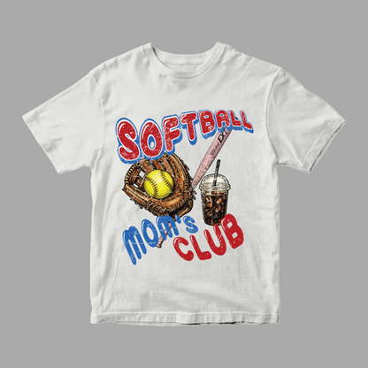 SOFTBALL MOM'S CLUB TEE