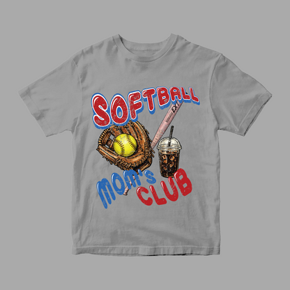 SOFTBALL MOM'S CLUB TEE