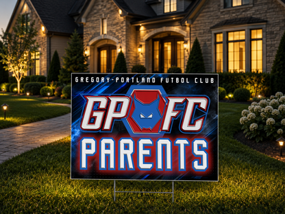 GPFC YARD SIGN-FUNDRAISER