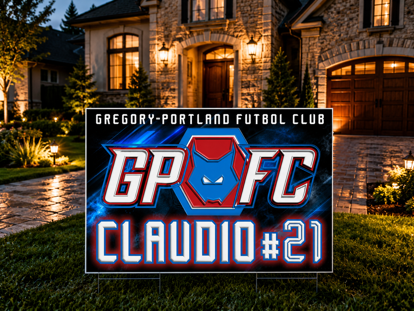 GPFC YARD SIGN-FUNDRAISER