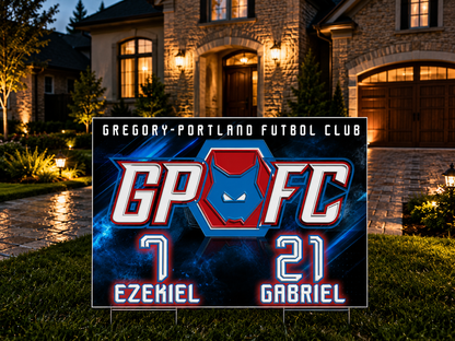GPFC YARD SIGN-FUNDRAISER