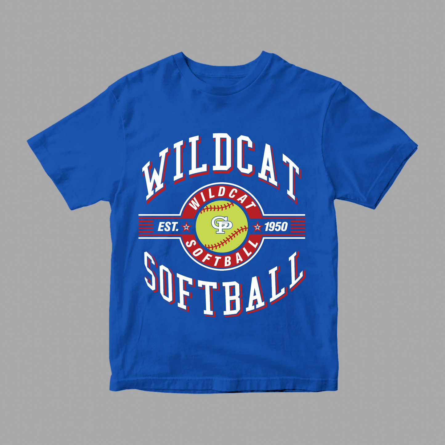 1950 SOFTBALL TEE