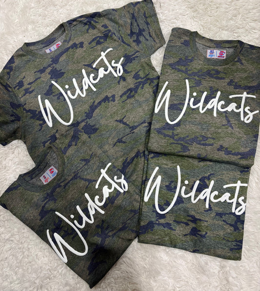 WILDCAT CAMO TEE