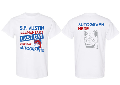 END OF YEAR AUTOGRAPH TEE