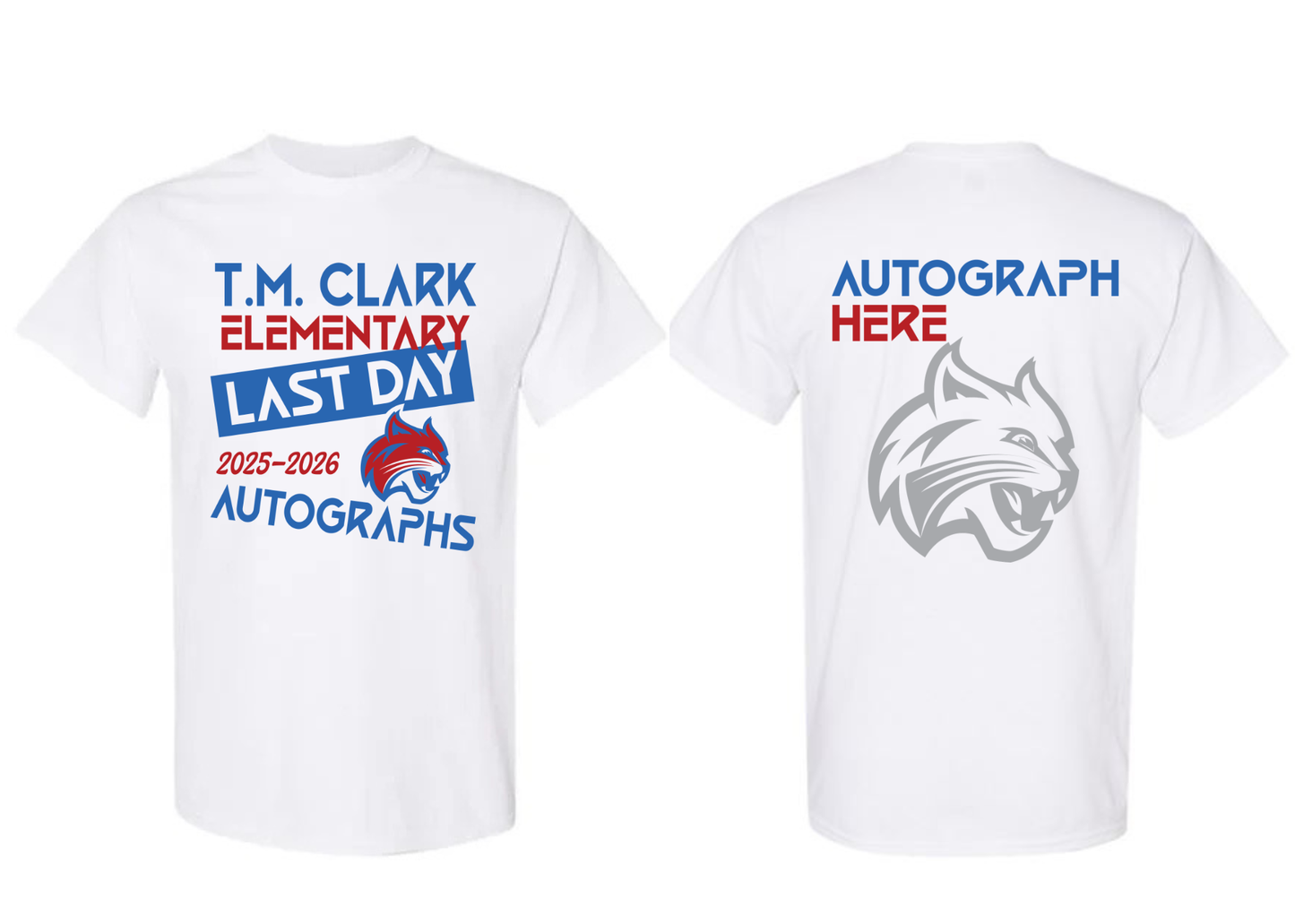 END OF YEAR AUTOGRAPH TEE