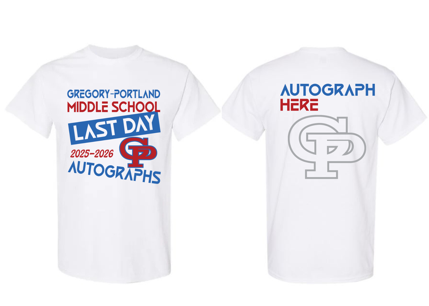 END OF YEAR AUTOGRAPH TEE
