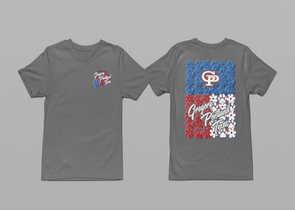FLORAL FLAG TEE
