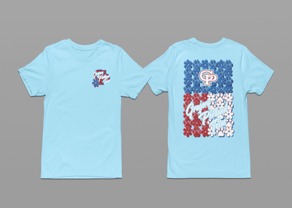 FLORAL FLAG TEE