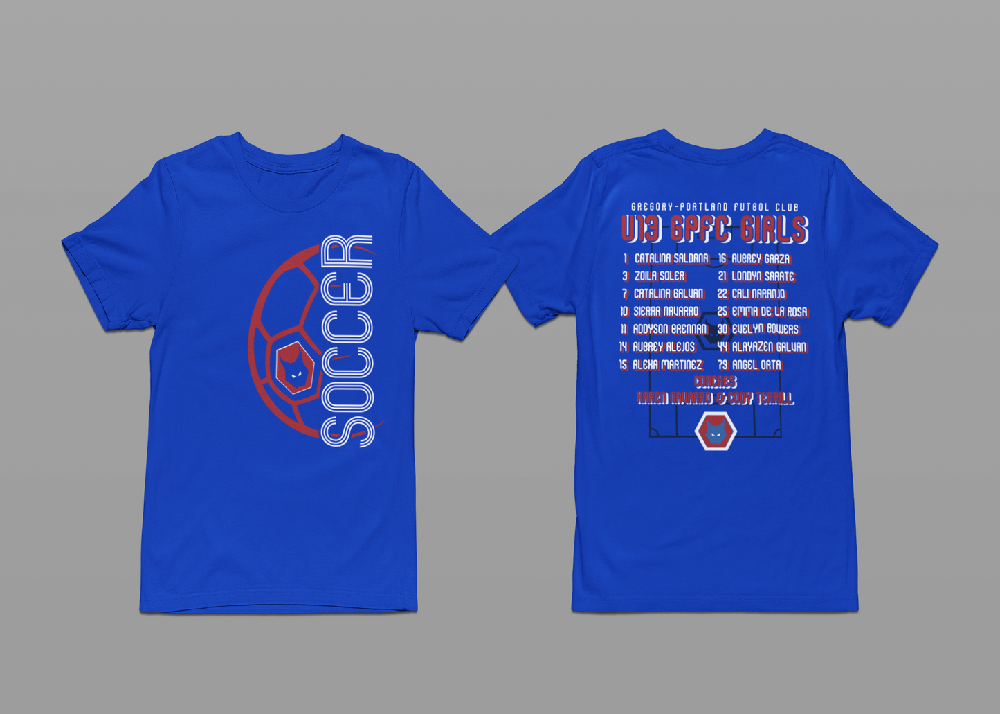 U13 GPFC GIRLS TEE
