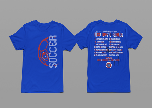 U13 GPFC GIRLS TEE