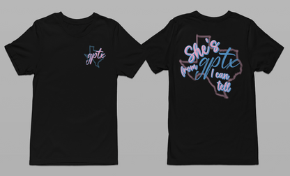 SHE'S FROM GPTX TEE