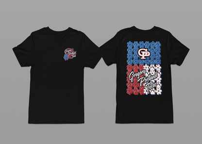 FLORAL FLAG TEE