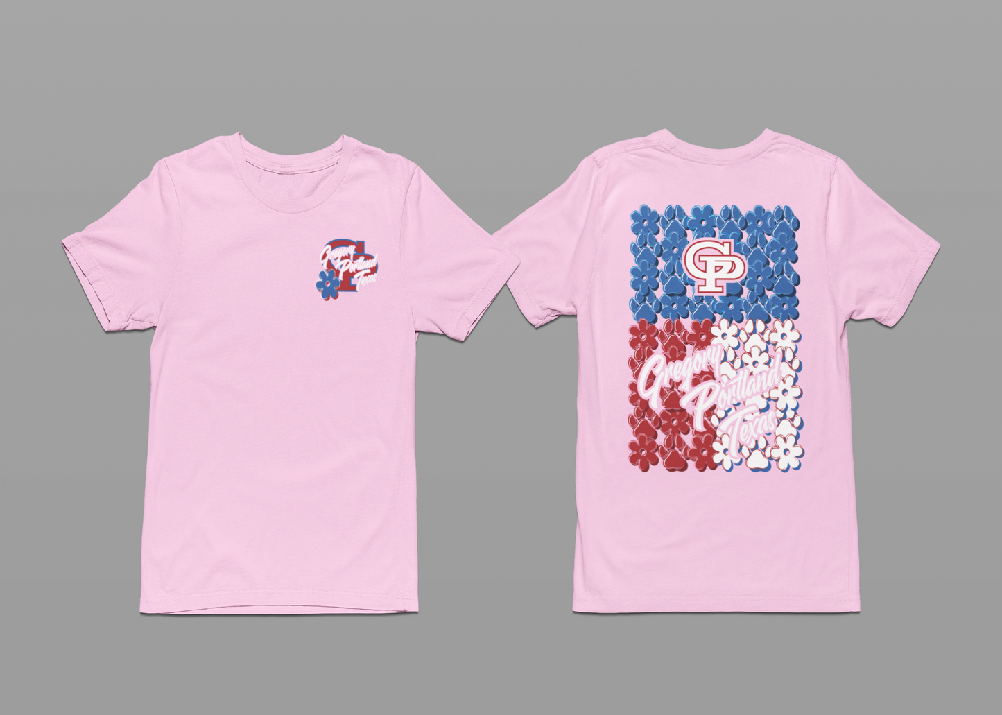 FLORAL FLAG TEE