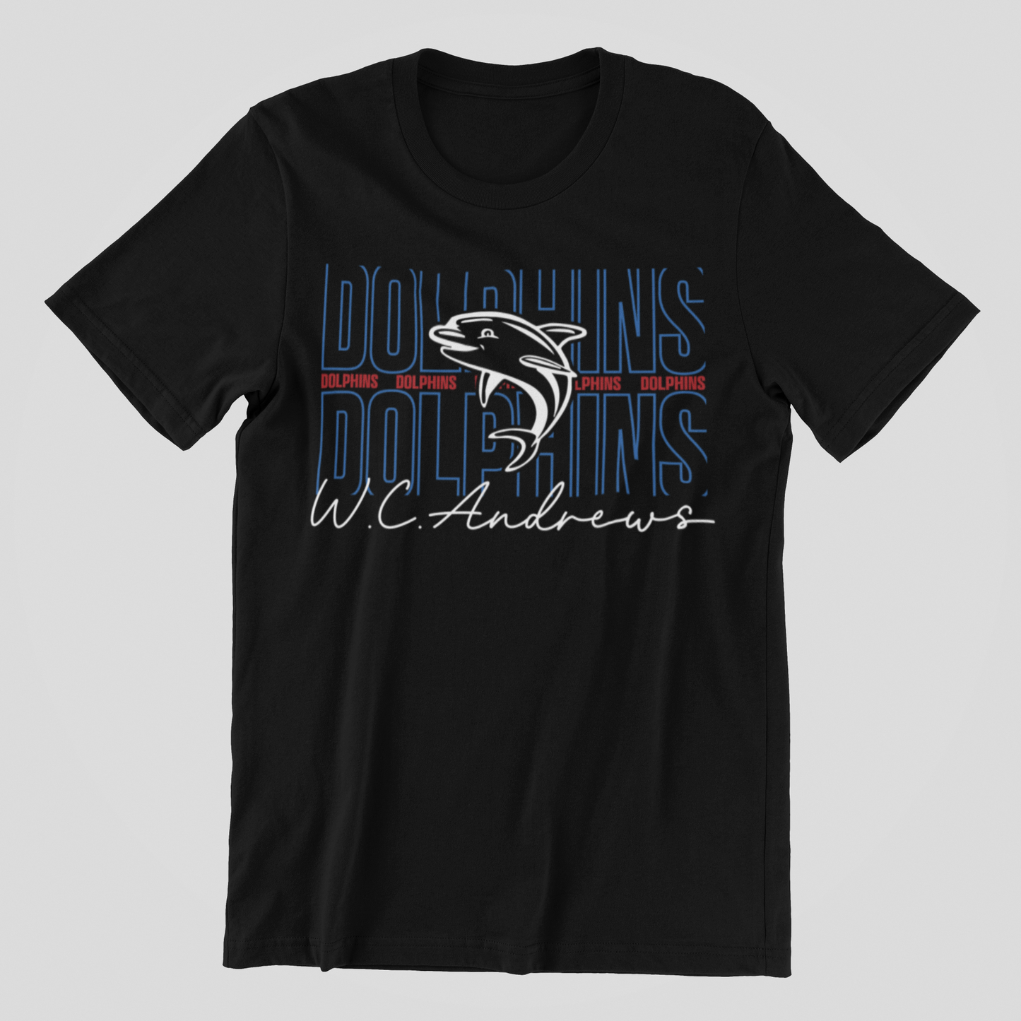 YOUTH GIRLY DOLPHINS TEE