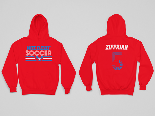 GIRLS SOCCER HOODIE