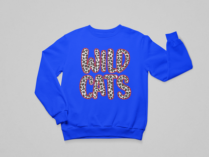 WILDCATS CHEETAH SWEATER
