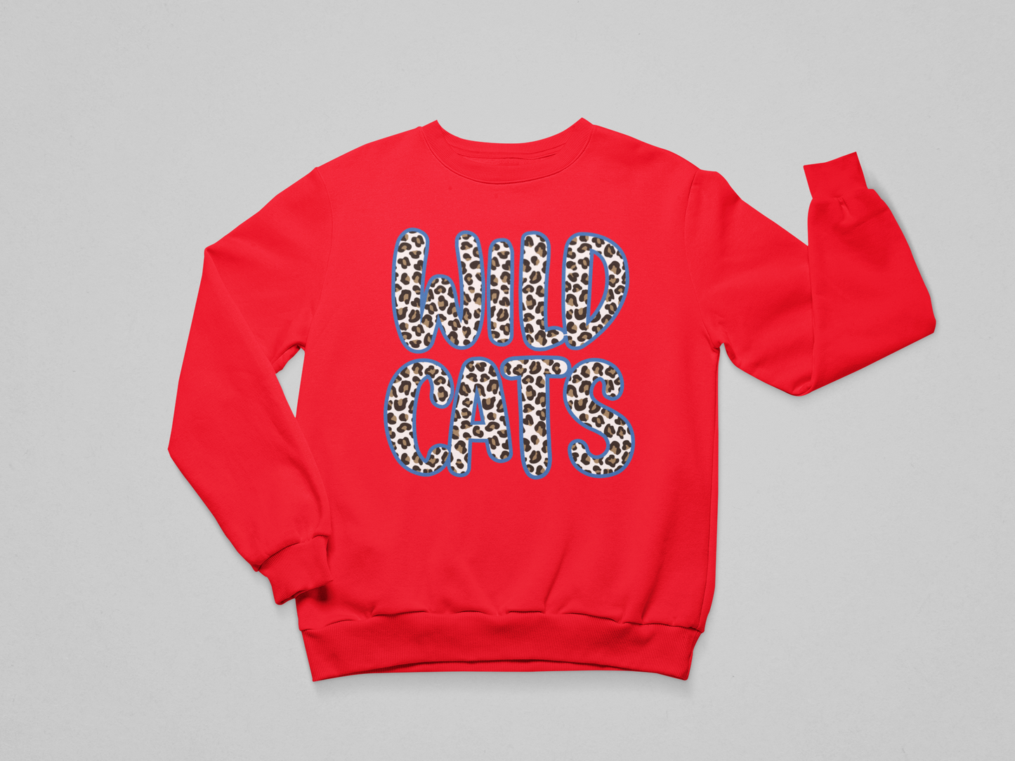 WILDCATS CHEETAH SWEATER