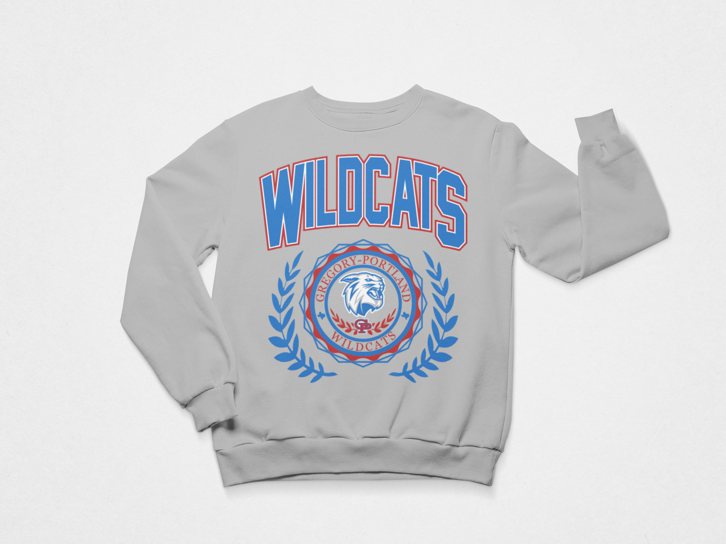 WILDCATS WREATH SWEATER