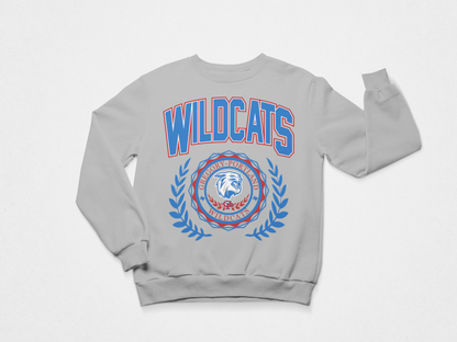WILDCATS WREATH SWEATER
