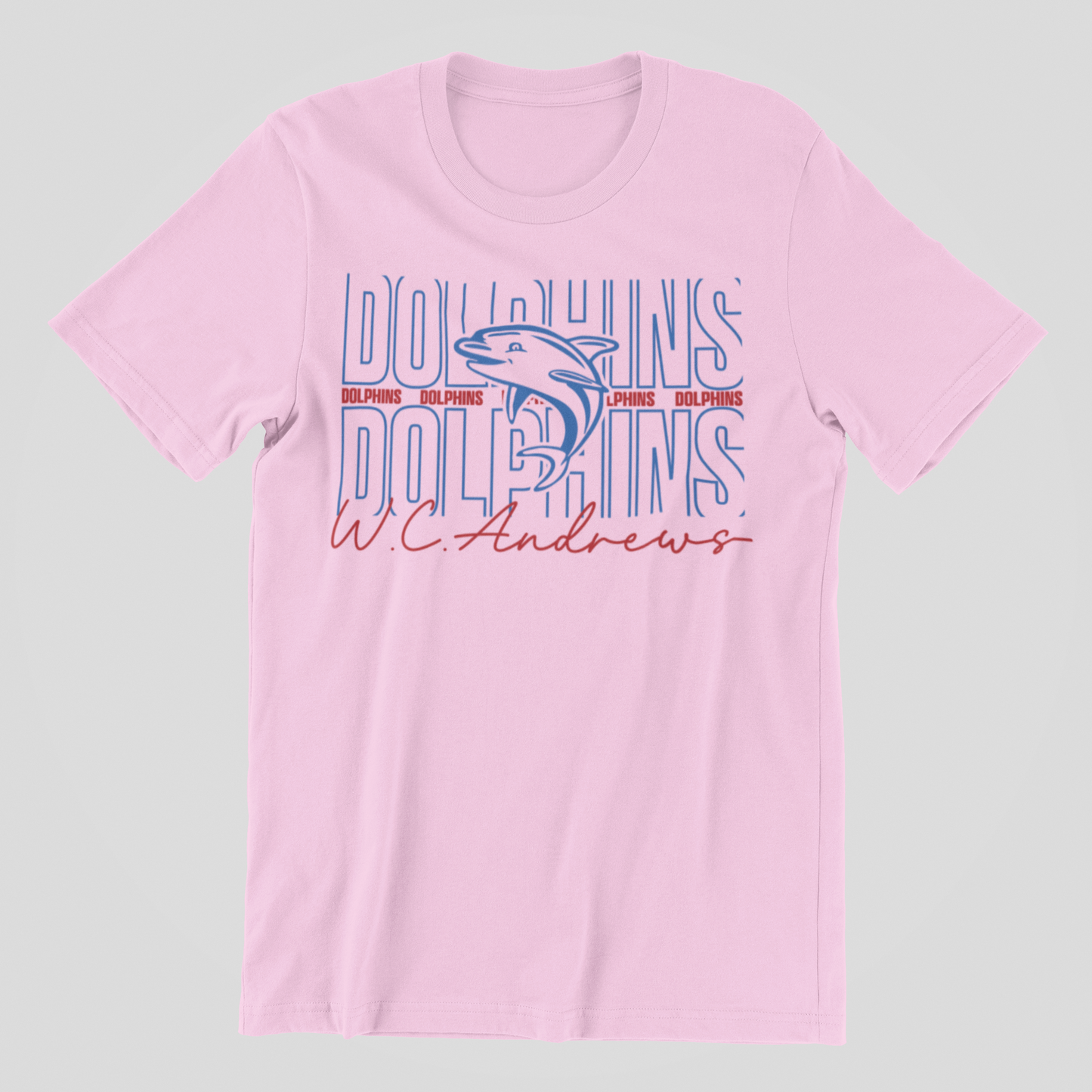 YOUTH GIRLY DOLPHINS TEE