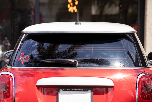 JUMPING CAT CAR DECAL