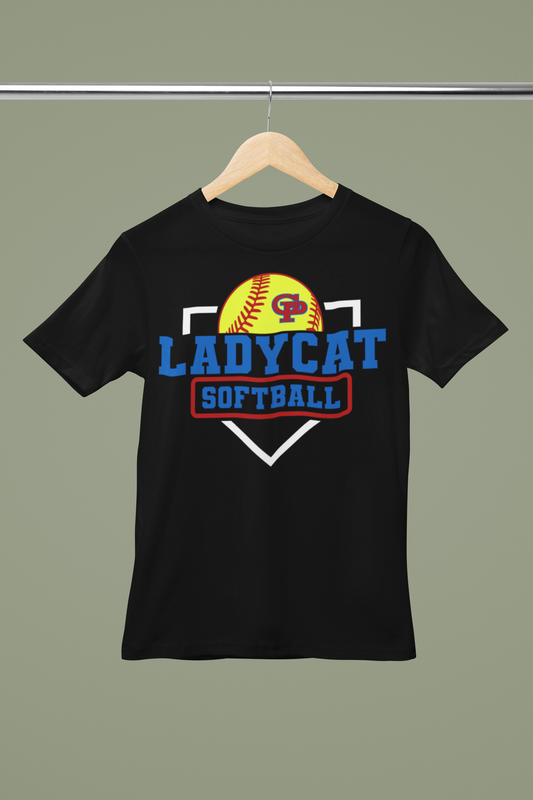 SOFTBALL WHITE HOMEPLATE TEE